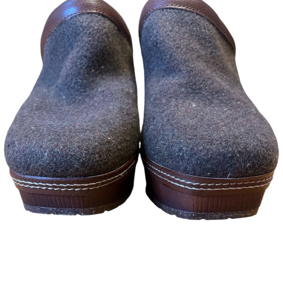 Korks Kork Ease | Lori Slip On Fabric Clog Mule Block Heel Platform Shoe 9 - Picture 7 of 10